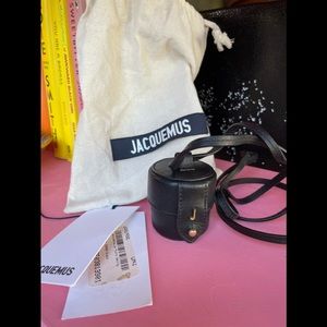 JACQUEMUS LE MICRO LEATHER VANITY BAG